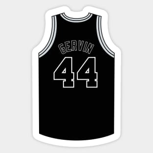 George Gervin San Antonio Jersey Qiangy Sticker